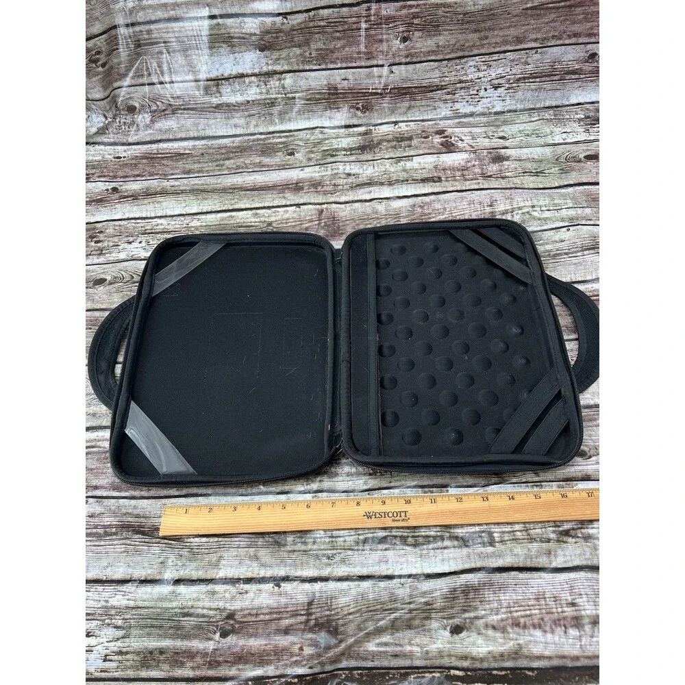 Volume Case - Chromebook or Mini Laptop 12x9 Canvas Shell Bubble Case with Strap